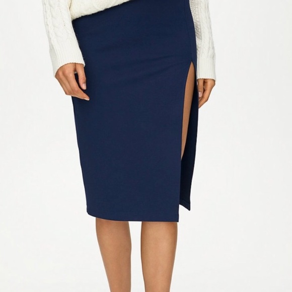 NWT Babaton Pencil Slit Skirt - Picture 2 of 7